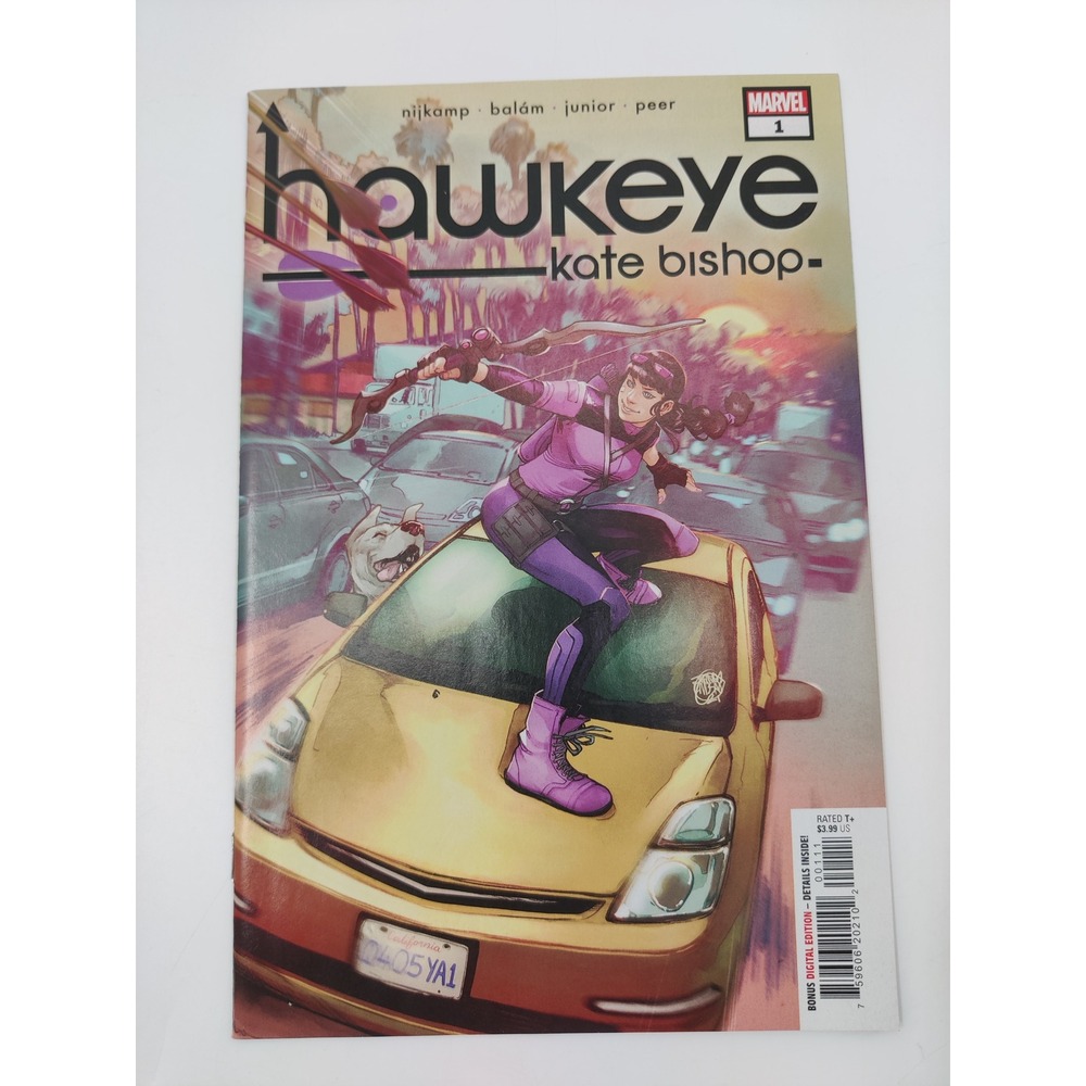 Marvel Hawkeye Kate Bishop #1 Comic Book NM Bonus‎ Digital Edition